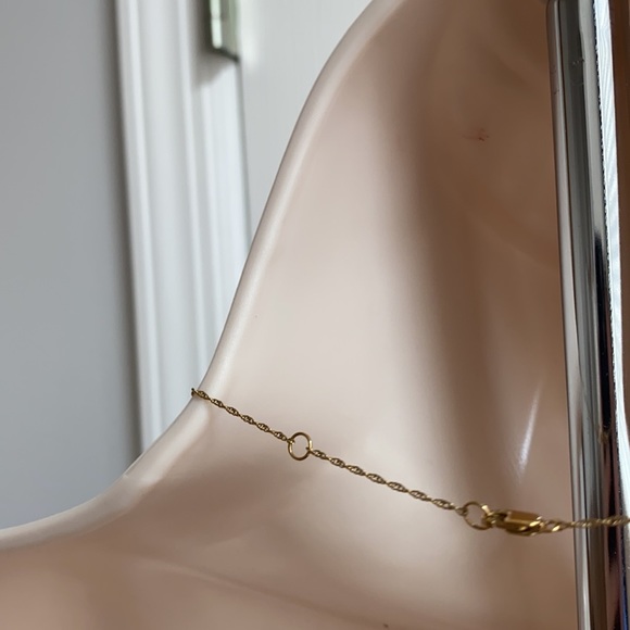 Shopbop fave Jennifer Zeuner Gold Diamond Necklace - Picture 6 of 6